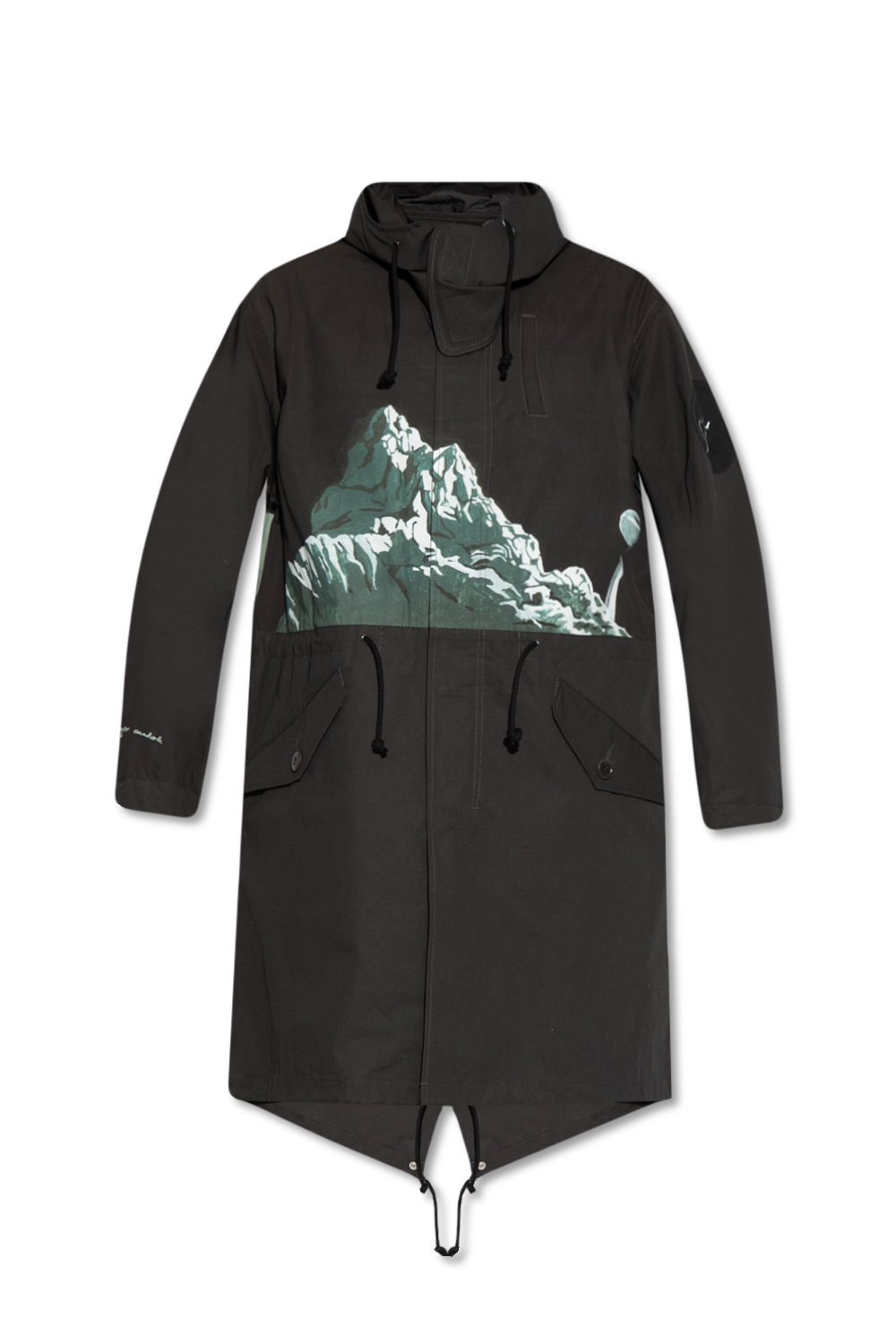 Men's nike sportswear printed parka best sale